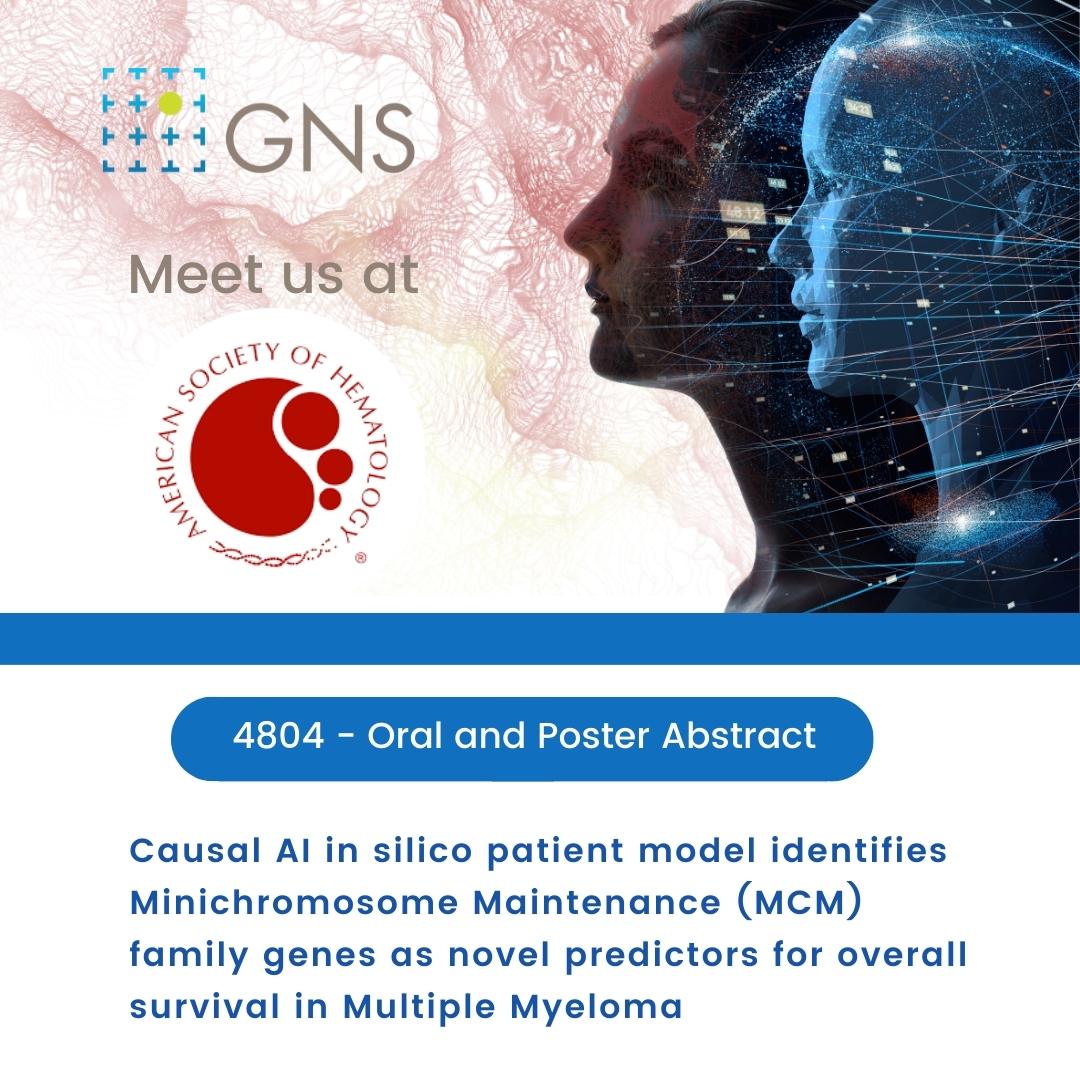 GNS Announces Oral Poster Presentation and Abstract at ASH